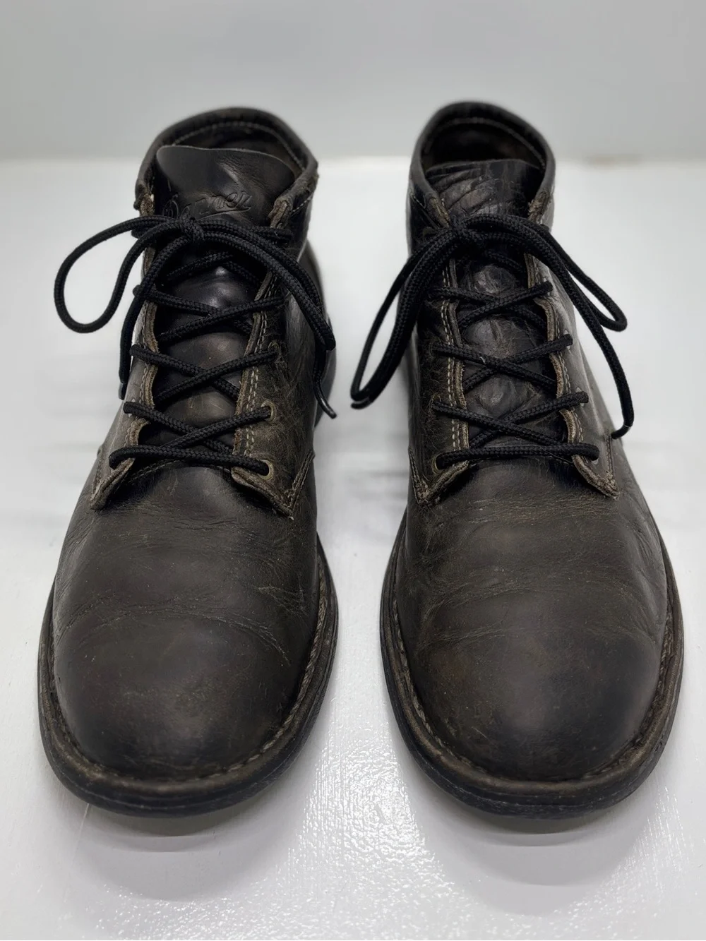 Danner Falcon Boots Men’s 11 EE Black Leather Vibram USA Made Chukka Boots